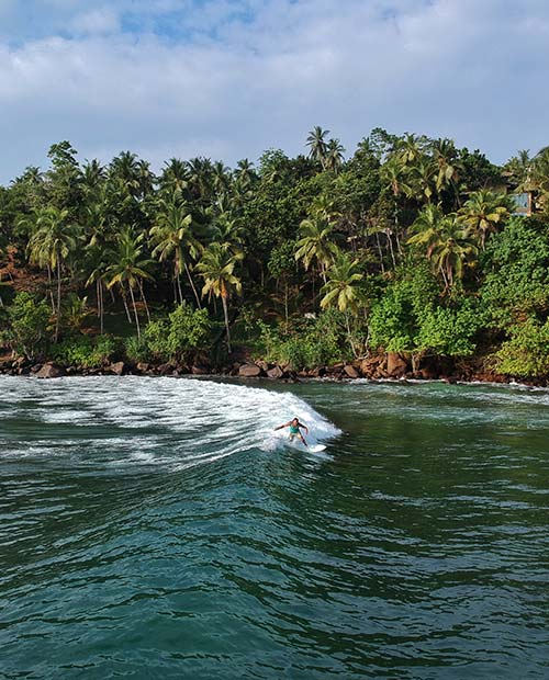 Surfing Sri Lanka